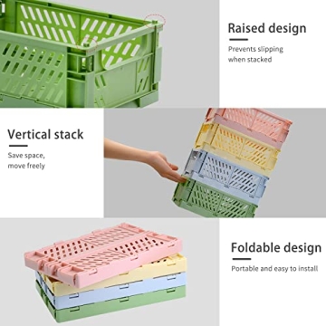 Pastel Crates - Colorful & Versatile Storage Solutions