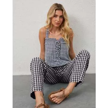 MISSACTIVER Y2K Plaid Pants for Effortless Style