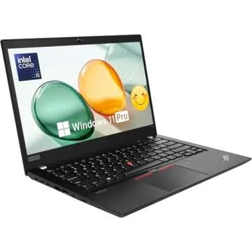 Lenovo Gen2 Laptop Touchscreen T14 Computer - 16GB RAM, 512GB SSD, Windows 11 Pro (Renewed)