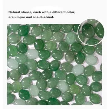 Moonffay Sage Green Jewelry Set for Women,Stainless Steel Paperclip Choker Chain Plated 18k Gold Jewerly Set,Natural Stone Pendant Necklace And Earrings Set Spiritual Jewelry