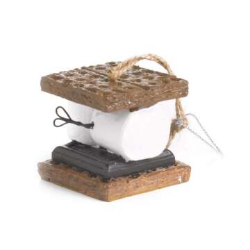 Adorable S'mores Sandwich Holiday Ornament for Decor