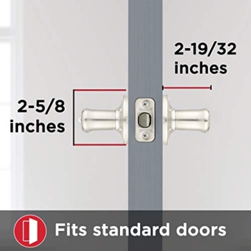 Kwikset Tustin Matte Black Privacy Door Handle Upgrade