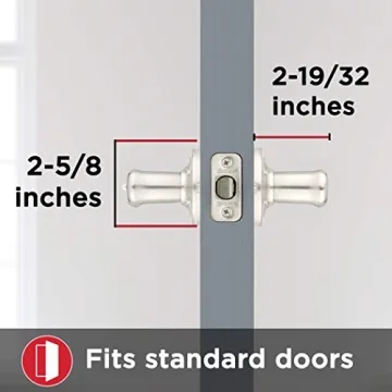 Kwikset Tustin Matte Black Privacy Door Handle Upgrade