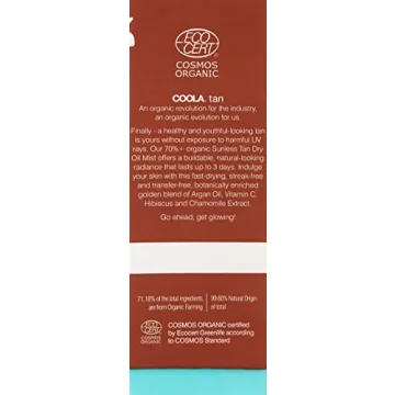 Natural COOLA Organic Self Tanner for Sun-Kissed Skin