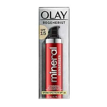 OLAY Mineral Sunscreen Moisturizer SPF 15 - Hydrating