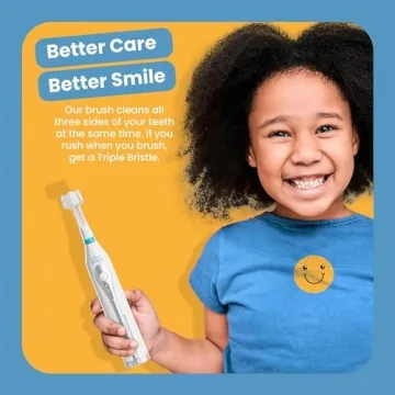 Triple Bristle GO Sonic Toothbrush for Better Teeth Care
