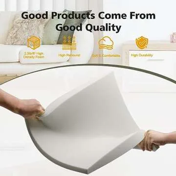Couch Cushions Support for Sagging Seat – 20X20 inch Foam