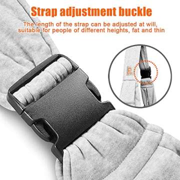 Tomkas Small Dog Sling Carrier for 3-10 lbs Pets