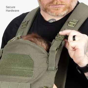 TBG Tactical Baby Carrier - Comfortable for Dads on the Go