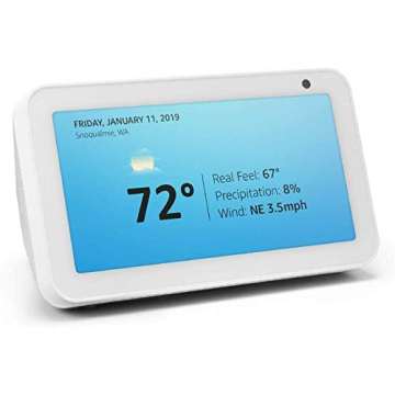 Echo Show 5 Sandstone with Blink Mini Smart Security