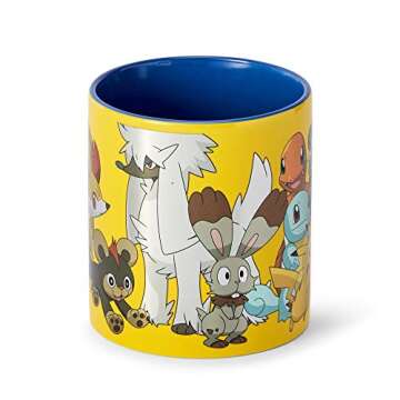 Officially Licensed Pokemon Coffee Mug - Vibrant & Fun!