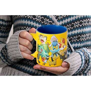 Officially Licensed Pokemon Coffee Mug - Vibrant & Fun!