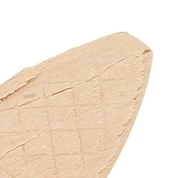 YWBL-WH 100Pcs Number 0 Beech wood Joining Biscuits Board Docking Tool (0#)