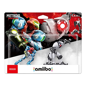 Nintendo Metroid Dread amiibo 2-Pack: Samus & EMMI - Exclusive Collectibles