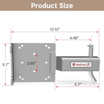Durable 2" Winch Mount Plate for Trucks and ATVs