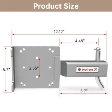 Durable 2" Winch Mount Plate for Trucks and ATVs