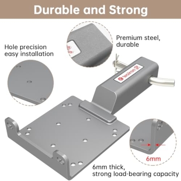 Durable 2" Winch Mount Plate for Trucks and ATVs