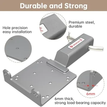 Durable 2" Winch Mount Plate for Trucks and ATVs