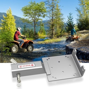 Durable 2" Winch Mount Plate for Trucks and ATVs