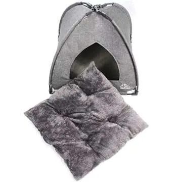 Winsterch Cozy Cat Bed Cave for Indoor Cats
