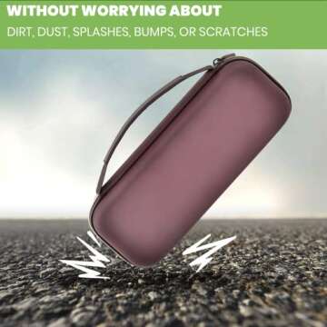 Stethoscope Case Compatible with 3M Littmann Classic III Monitoring/Lightweight II S.E/Cardiology IV Diagnostic/MDF Acoustica Stethoscopes, Extra Pocket for Doctor & Nurse Accessories (Dark Brown)