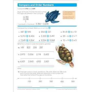 Enhance Math Skills with School Zone - Math Basics 4 Workbook