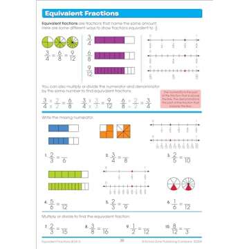 Enhance Math Skills with School Zone - Math Basics 4 Workbook