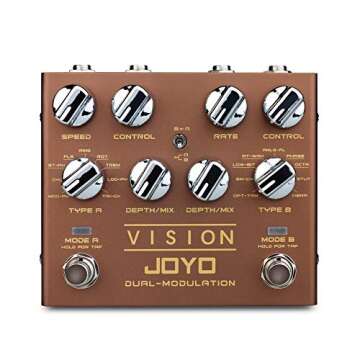 JOYO R-09 VISION Multi-Effects Pedal for Electric Guitar