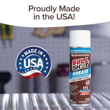 Horsepower Bull Shot Grease Emulsifier - Powerful Degreaser for Hassle-Free Cleaning