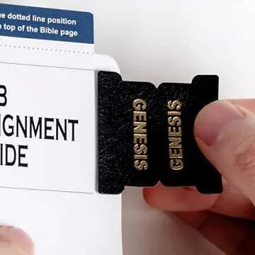 UPAFEXXI-Leather Bible Tabs, Bible Tabs for Women and Men(Gold Foil Lettering) Large Print Stickers, Easy to Read and Apply, 80 Chapters Labels for Easy Navigation(Black)