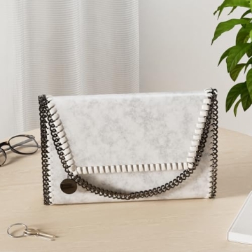 Beatfull Designer Chain Shoulder Purse for Women Soft Leather Quilted Clucth Fashion Message Crossbody bag