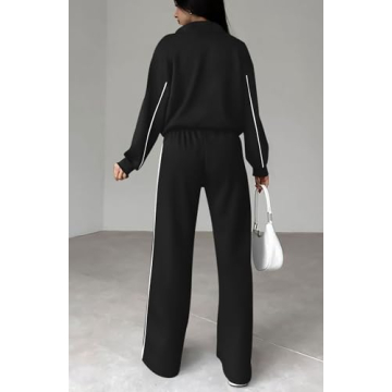 Stylish BTFBM Women's Two Piece Tracksuit for Fall