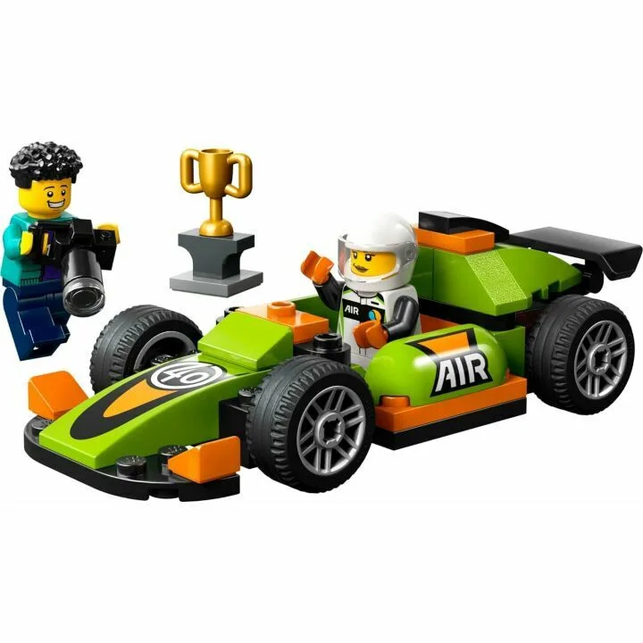 LEGO City Green Race Car Building Kit Ages 4+ 60399