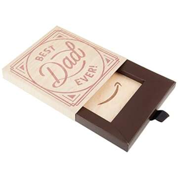 Amazon.com Gift Card for any amount in a Best Dad Gift Box