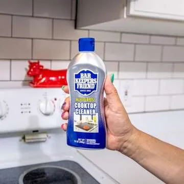 Bar Keepers Friend Cooktop Cleaner for Ceramic & Glass Surfaces