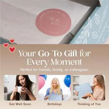 Unboxme Thank You Gift Basket For Women. Show Your Appreciation with the Warm + Cozy Care Spa Box. A Thoughtful Self Care Gift for Clients, Coworkers, Friends and Employees.
