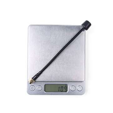 iFlight 2pcs 5.8G Drone Antenna 150mm RHCP Antenna RP-SMA Male for Long Range FPV Racing Drone Quadcopeter TX/RX (Black)