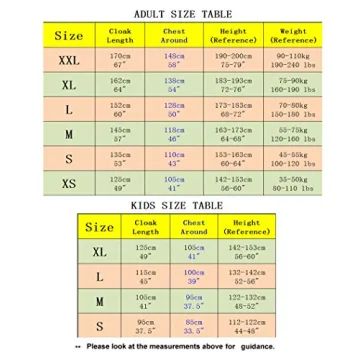 Knight Hooded Cloak for Men & Kids Cosplay