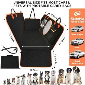 Sturdy Dog Car Seat Extender for Comfort and Safety