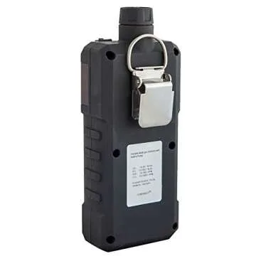 4 Gas Monitor by Forensics | Built-in Pump Multi Gas Meter | O2, CO, H2S, LEL | Color Display & Graphing | USA NIST Calibration | Computer Data Logging |