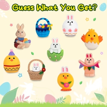 Easter Bubble Bath Bombs with Toy Surprise for Kids