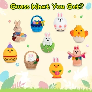 Easter Bubble Bath Bombs with Toy Surprise for Kids