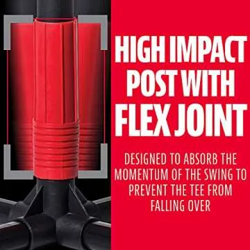 Franklin Sports MLB XT Youth Batting Tee,Black