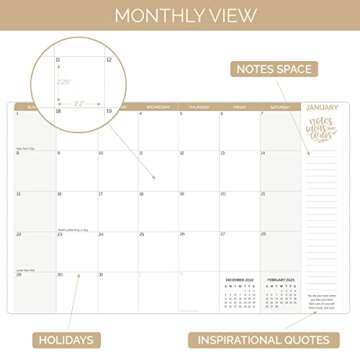 Bloom Daily Planners 2023 Monthly Calendar - Organize Your Year