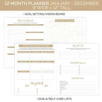 Bloom Daily Planners 2023 Monthly Calendar - Organize Your Year