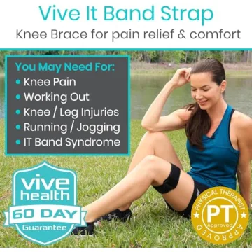 Vive IT Band Strap for Effective IT Band Pain Relief