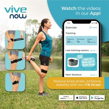 Vive IT Band Strap for Effective IT Band Pain Relief