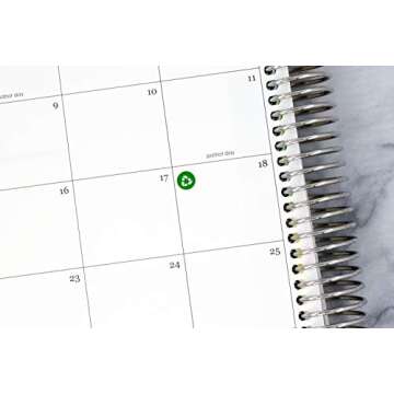 Small Gym, Weight Icon Decorative Planning Stickers, 2 Sheets, 468 total stickers, 0.3" diameter, Multicolor, Health & Wellness Planner