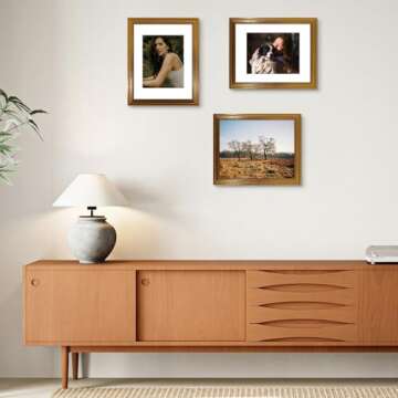 Elegant Dark Gold Photo Frame for 8x10 Pictures