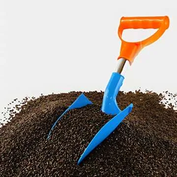 Heavy Duty Beach Shovels for Kids - 4 Pack 16 Inch